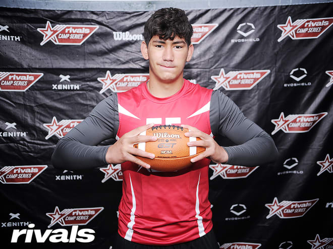 Rivals250 DE Iose Epenesa made the trek to Mizzou for a gameday visit during the fall