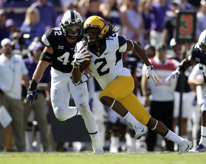 WVU outgained TCU in total offensive yards 508-406.