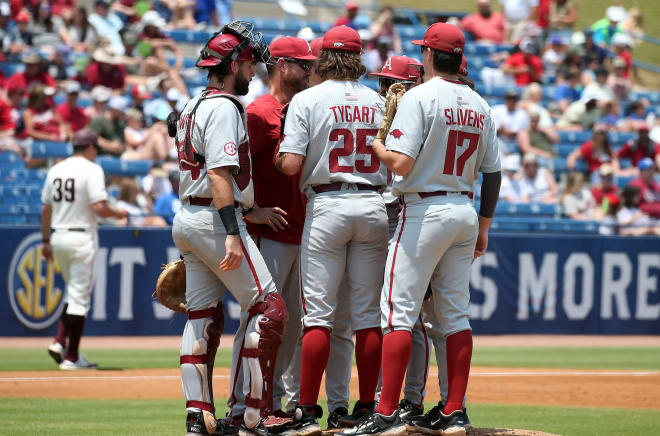 It's all Arkansas now. A - Arkansas Razorback Baseball