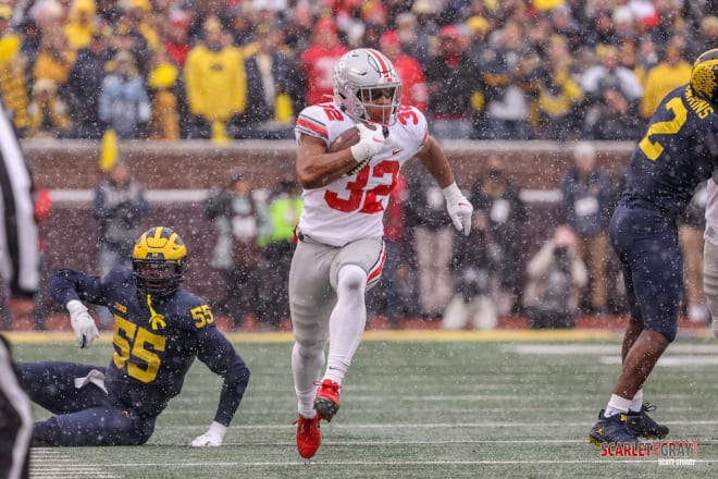 TreVeyon Henderson and Ohio State could be on the path to an Oregon rematch in the Rose Bowl. 
