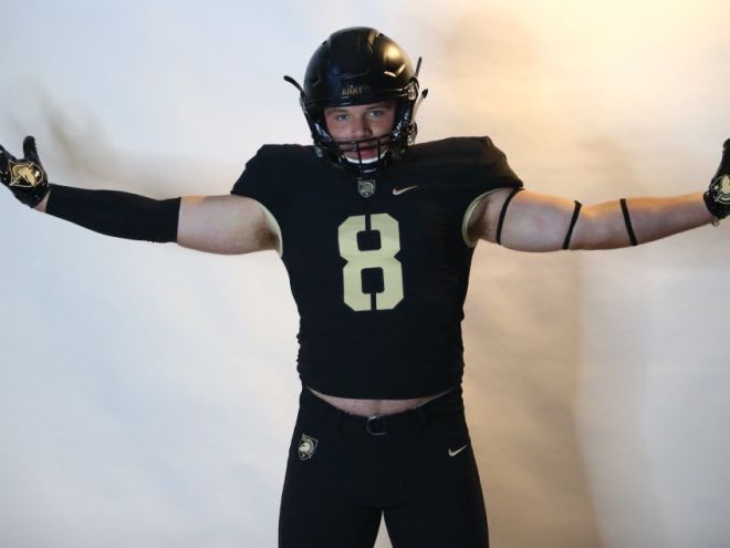 Rivals 3-star LB Will Norris during his official visit to Army West Point this weekend