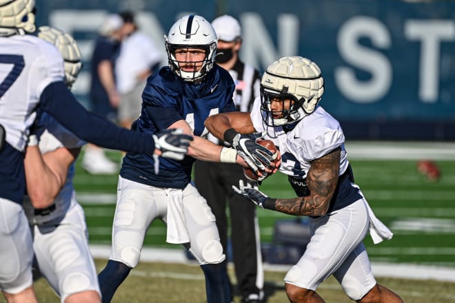 Penn State Nittany Lions football running back John Lovett.