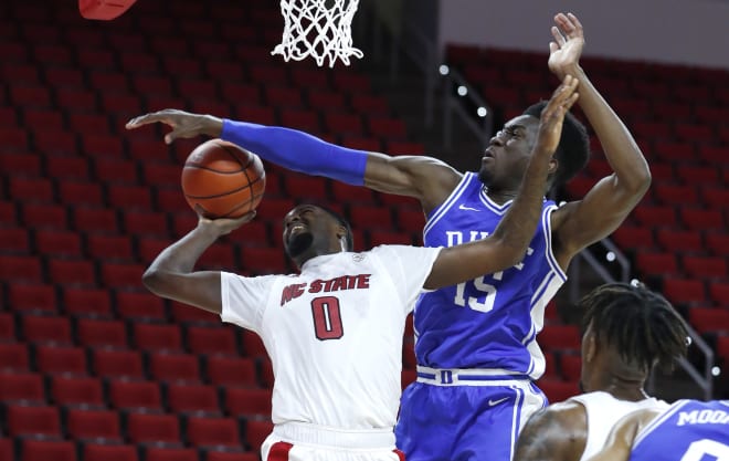 NC State Wolfpack basketball forward DJ Funderburk