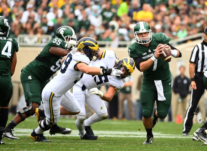 Michigan will look to stop an MSU rushing attack that proved effective at times last year in the Wolverines’ 32-23 win.