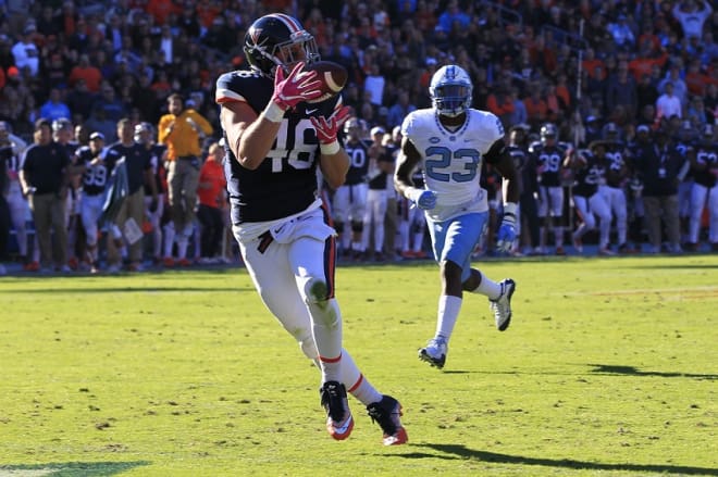 Among the few things that went wrong for the Tar Heels on Saturday was giving up a trick play touchdown to UVA.
