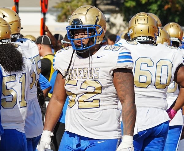 Markus Hopson had a defensive touchdown for Phoebus in its Region 4A Championship win over Warhill on Thanksgiving weekend