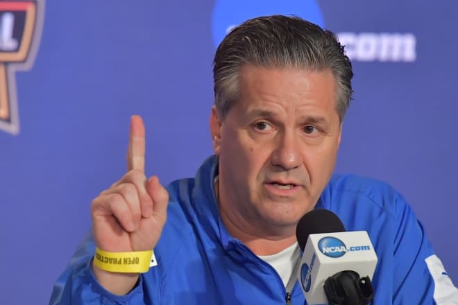 John Calipari currently has the number one recruiting class in 2022 