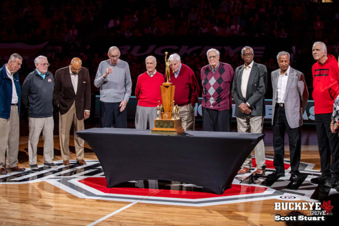 1960 Championship Team Halftime Celebration