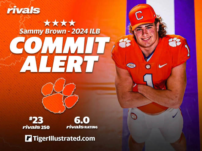 Five-Star LB Sammy Brown commits to Clemson - On3