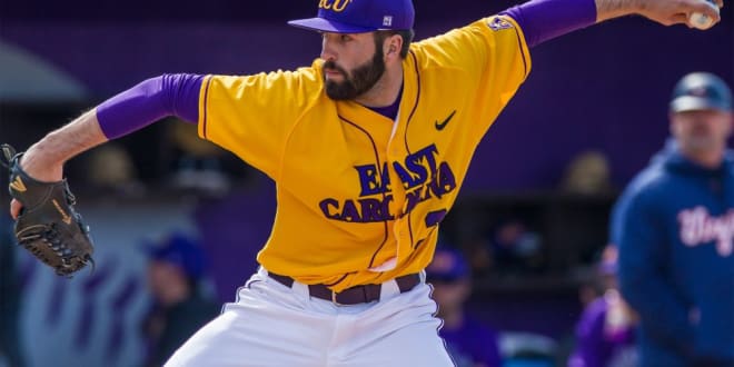 Jacob Wolfe and East Carolina fall 3-2 in game two to Ole Miss in game two of the three game set.