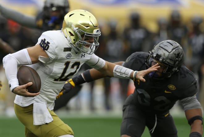 Notre Dame's surface rushing numbers against Pitt weren't great, but dig deeper, and they'd be a success against Clemson.