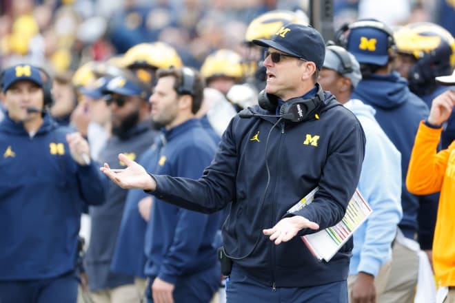 Michigan Wolverines football Jim Harbaugh