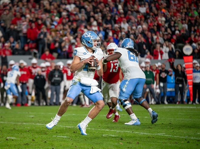 UNC quarterback Drake Maye has a decision to make about whether he will leave for the NFL or not.