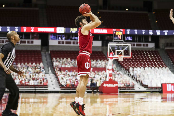 Anthony Leal's shooting has been a huge lift for the Hoosiers (IU Athletics)