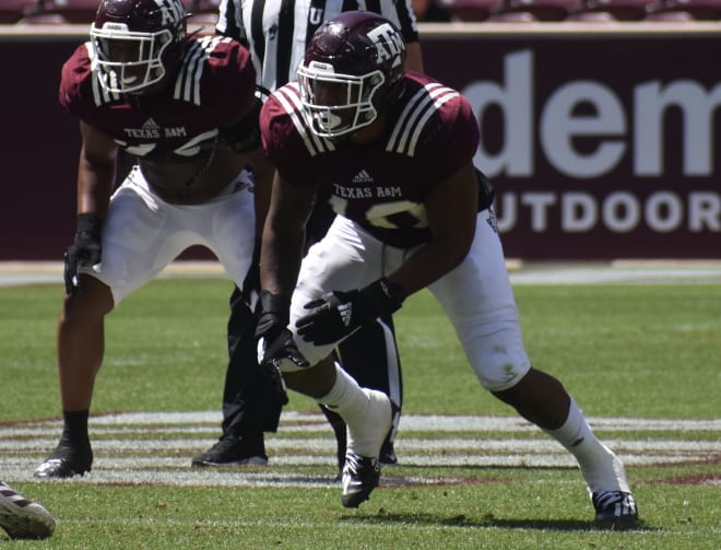 Fadil Diggs made his presence felt in the Maroon & White Game.