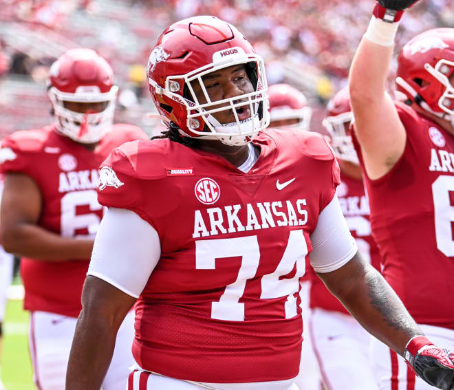 Arkansas OL Jalen St. John