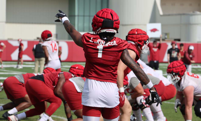 Arkansas defensive back Lorando "Snaxx" Johnson.