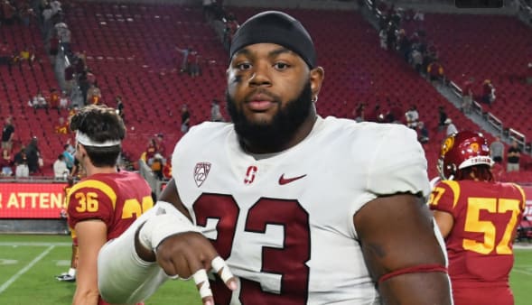 Ryan Johnson played in all 12 games for Stanford in 2021.