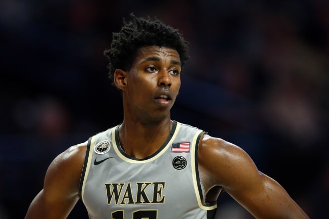 Wake Forest freshman forward Jaylen Hoard is averaging 14.7 points and 8.0 rebounds per game.
