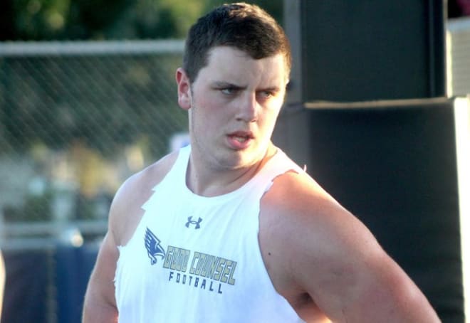 Scoop on where Notre Dame stands with Rivals100 OL Landon Tengwall