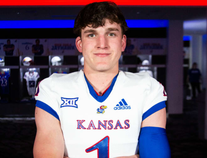 2025 QB Colton Gumino recaps visit to Kansas JayhawkSlant Kansas
