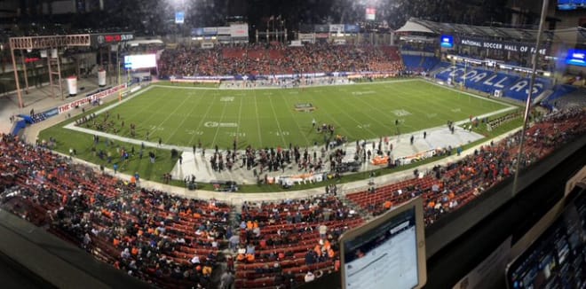 Two years after playing in the Frisco Bowl against San Diego State, the Roadrunners will be in the Frisco Bowl again this December against Marshall.