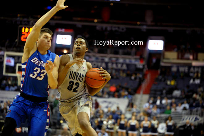 Keldon Johnson and the Hoyas couldn't finish the game.  