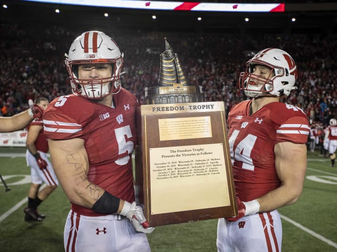 During his career at Wisconsin John Chenal rushed for 228 and five  touchdowns