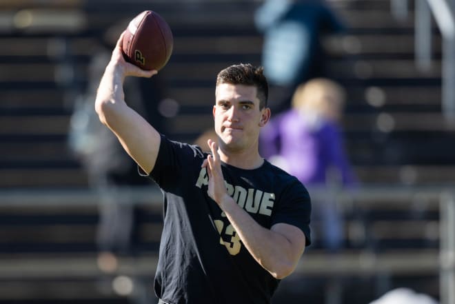 Despite entering the portal on Tuesday, Jack Plummer will remain with Purdue through the bowl game.
