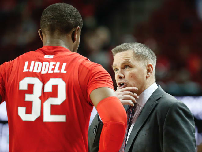 No more matchups with opposing center for E.J. Liddell this season, says head coach Chris Holtmann.