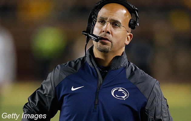 James Franklin has seen his team's recruiting ranking tumble in 2016.