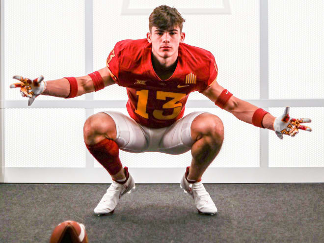 2023 three-star safety Ben Minich earned his first Power Five offer from Iowa State.