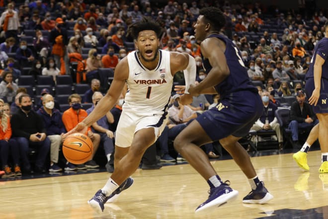 Jayden Gardner has recorded three double-doubles in UVa's first seven games this season.
