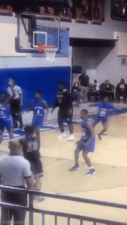 Jaheim Oatis (32) throws down a dunk as a member of Columbia High School. Video | Chip Bilderback