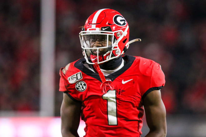 Georgia receiver George Pickens. (Chamberlain Smith/UGA Sports Communications)