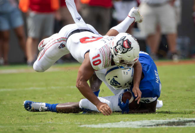 NC State Wolfpack football junior Tanner Ingle