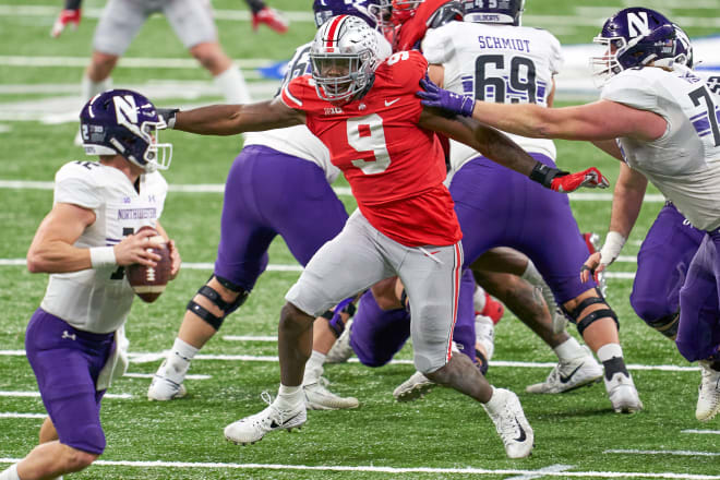 Ohio State defensive end Zach Harrison (Getty Images)