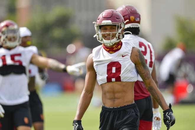 Sophomore cornerback Chris Steele was aggressive in his offseason training to get his body ready for this season.