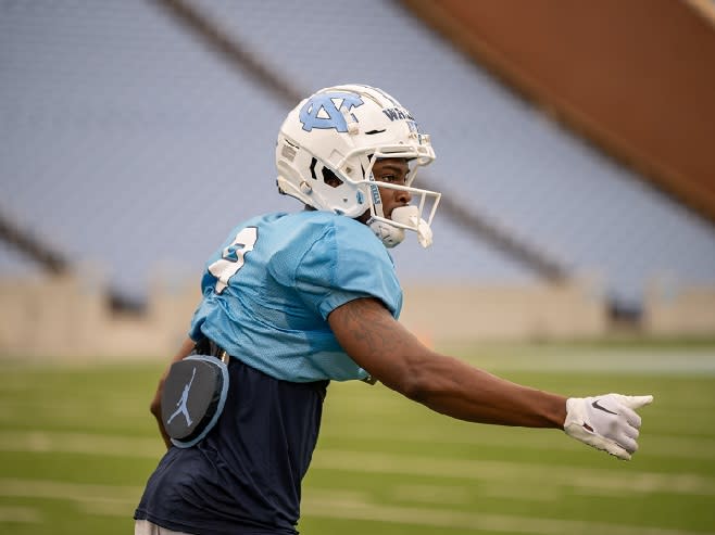 UNC WR Tez Walker is waiting on an appeal regarding a waiver made following his transfer from Kent State.