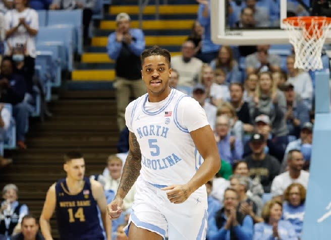 UNC forward Armando Bacot was named ACC Player of the Week for the second time this season.