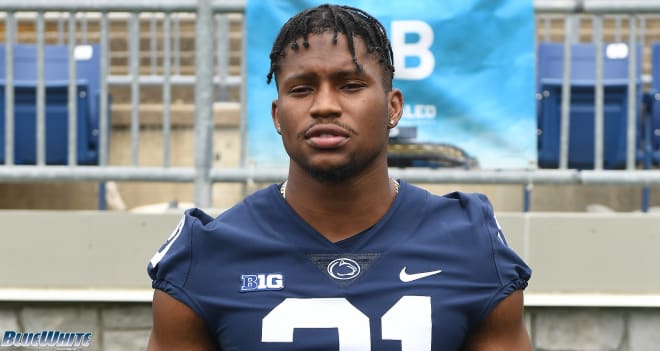 Penn State Nittany Lions running back Noah Cain