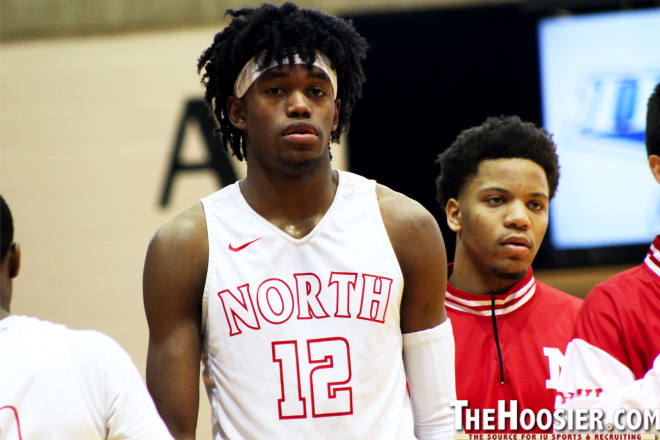 Fort Wayne North Side sophomore standout Keion Brooks is open to hearing from IU after the Hoosiers' coaching change.