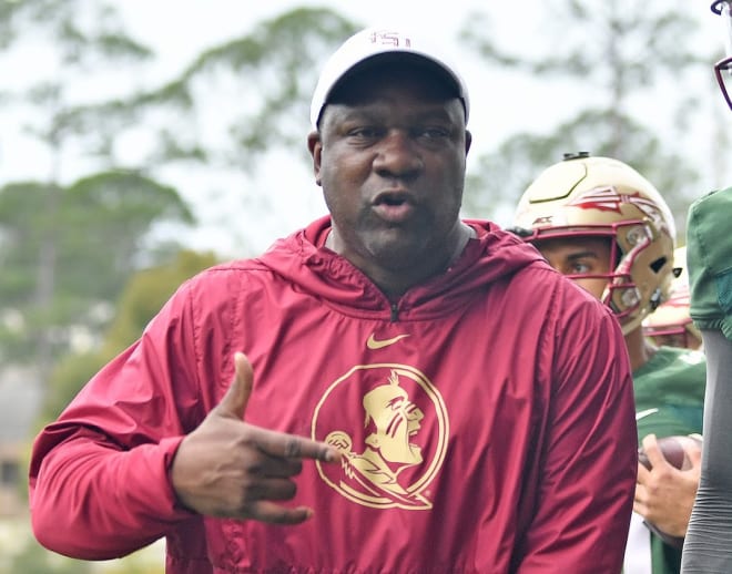 FSU running backs coach David Johnson explained that the Seminoles' coaches were determined to maintain the same 'standard' of discipline even during virtual meetings.
