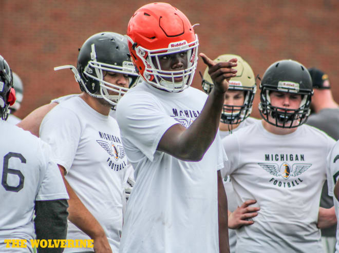 Five-star defensive end Zach Harrison remains one of Michigan's top overall targets.