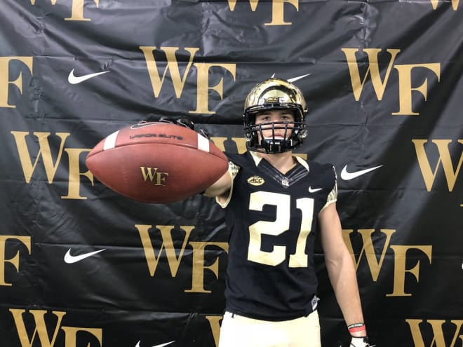 Hite is the seventh commit for 2019 for Wake Forest and from the sixth different state