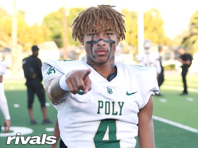2024 wide receiver Jason Robinson Jr. is a USC commit, but he visited Notre Dame last weekend. 