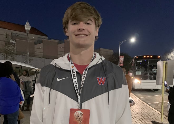 Colton Vasek visited Texas last weekend and will be at Texas Tech this weekend. 