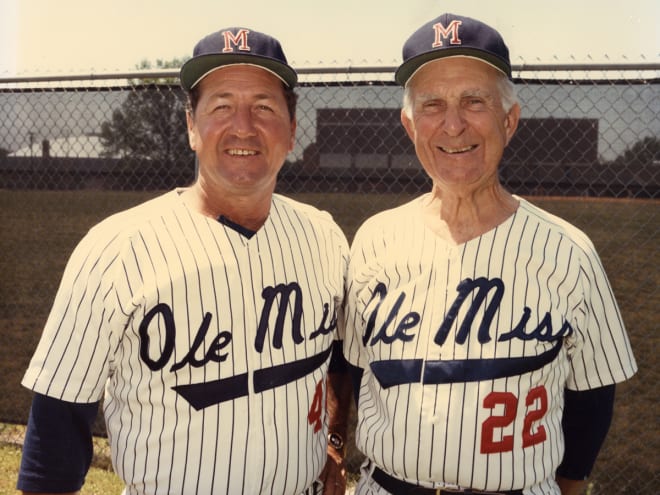 Ole Miss Baseball - Classic pinstripes for the Swayze Opener