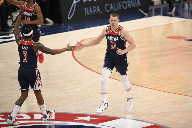 Former Michigan Wolverines star Moe Wagner had a big game for the Washington Wizards in a win over the Brooklyn Nets.