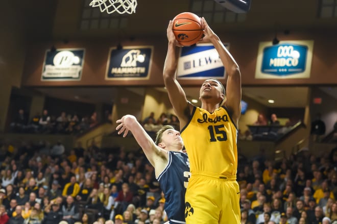 Keegan Murray scored a career best 35 points in the win over Utah State. (Photo: USA Today)